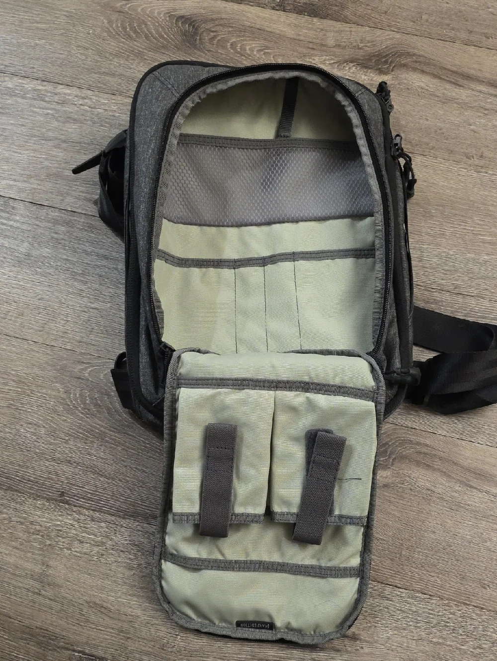 Maxpedition Entity Tech Sling Bag-Dark Grey & Black
